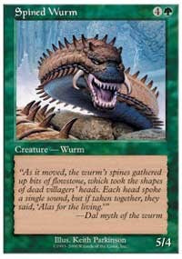 Spined Wurm [Starter 2000] | Silver Goblin