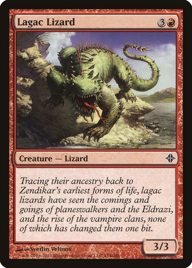 Lagac Lizard [Rise of the Eldrazi] | Silver Goblin