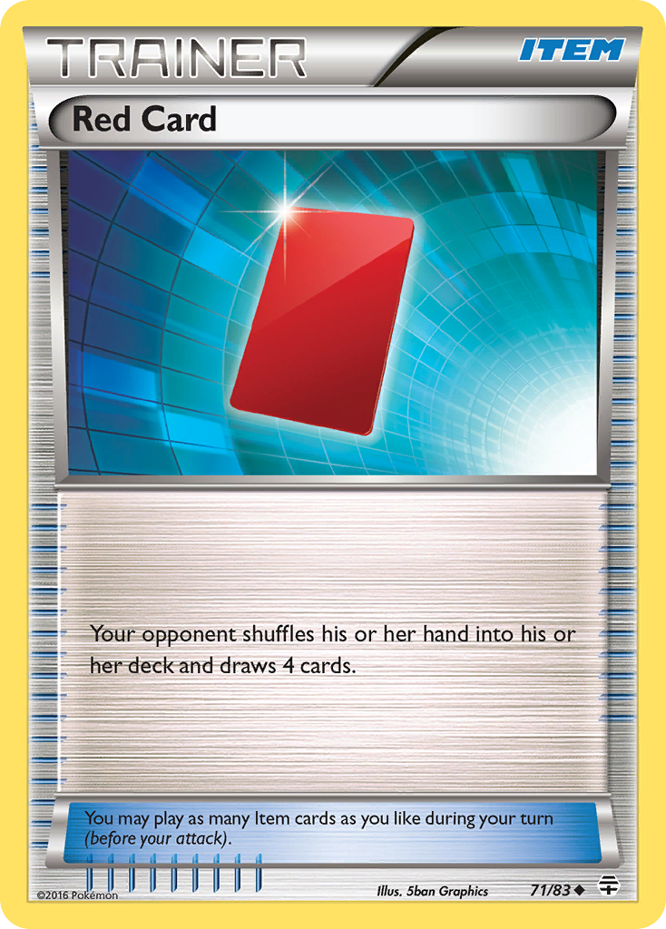 Red Card (71/83) [XY: Generations] | Silver Goblin