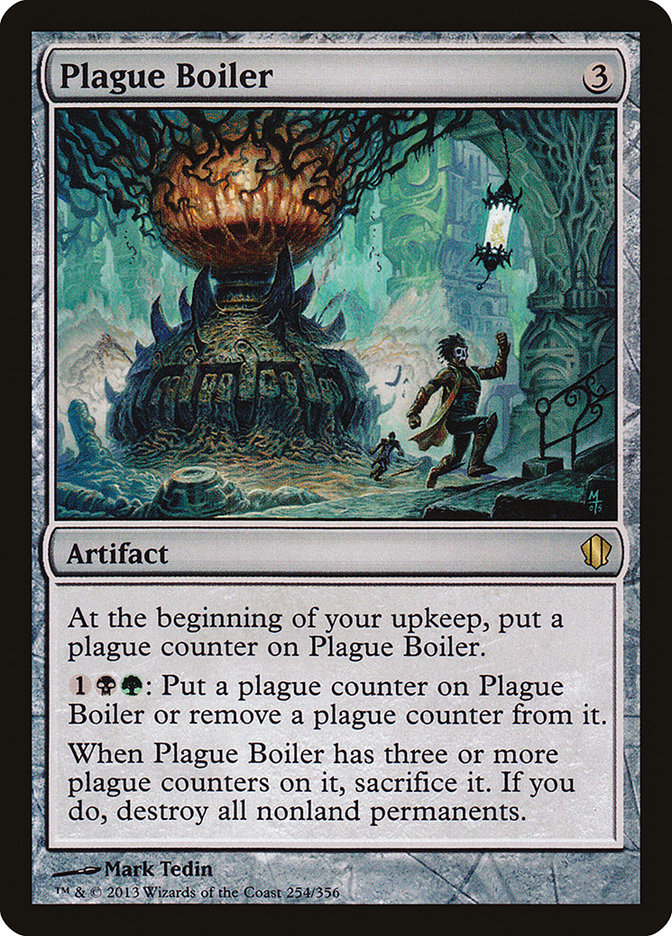 Plague Boiler [Commander 2013] | Silver Goblin