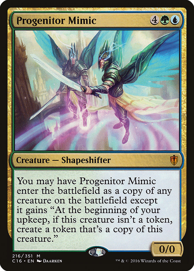Progenitor Mimic [Commander 2016] | Silver Goblin