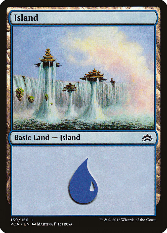Island (139) [Planechase Anthology] | Silver Goblin