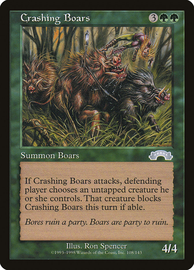 Crashing Boars [Exodus] | Silver Goblin