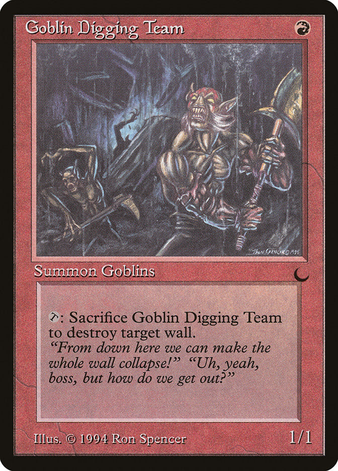 Goblin Digging Team [The Dark] | Silver Goblin