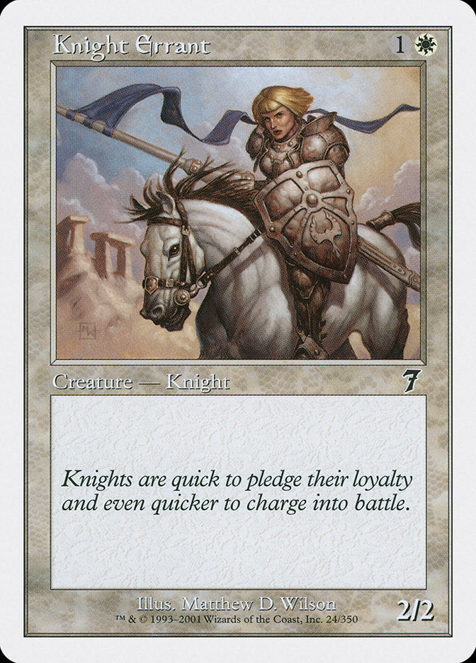 Knight Errant [Seventh Edition] | Silver Goblin