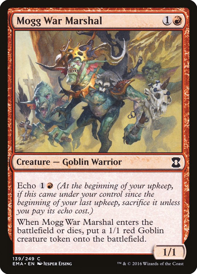 Mogg War Marshal [Eternal Masters] | Silver Goblin