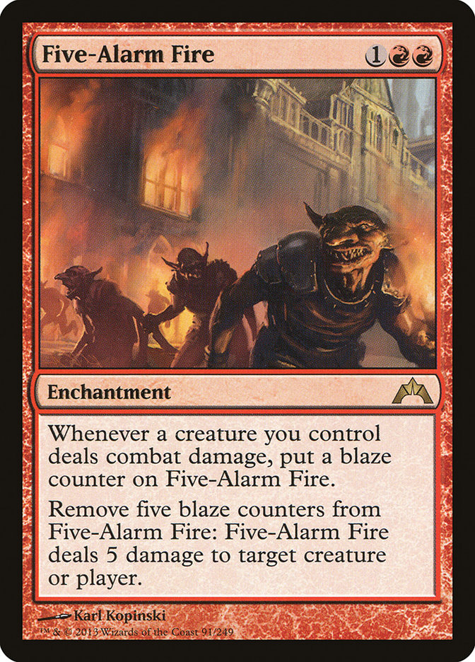 Five-Alarm Fire [Gatecrash] | Silver Goblin