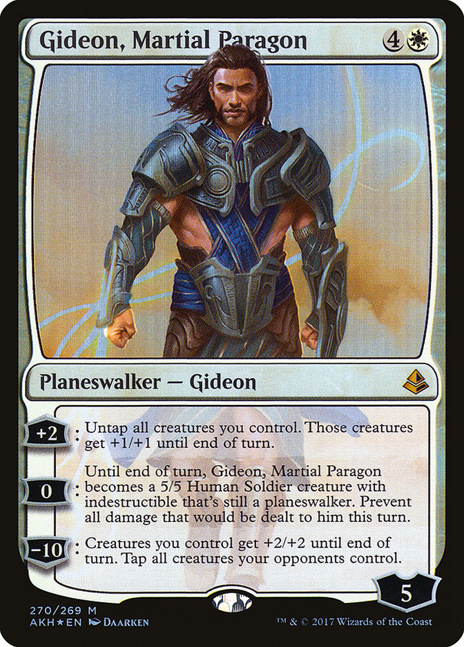 Gideon, Martial Paragon [Amonkhet] | Silver Goblin