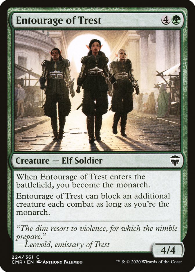 Entourage of Trest [Commander Legends] | Silver Goblin