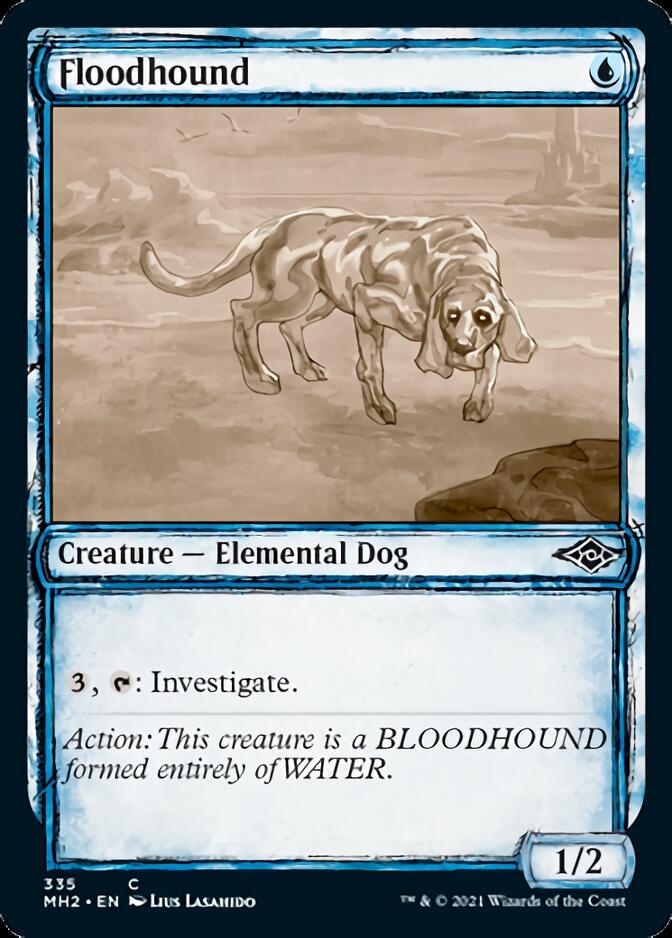 Floodhound (Sketch) [Modern Horizons 2] | Silver Goblin