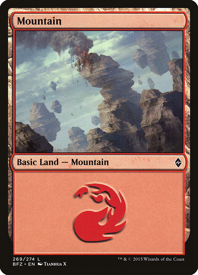 Mountain (269) [Battle for Zendikar] | Silver Goblin