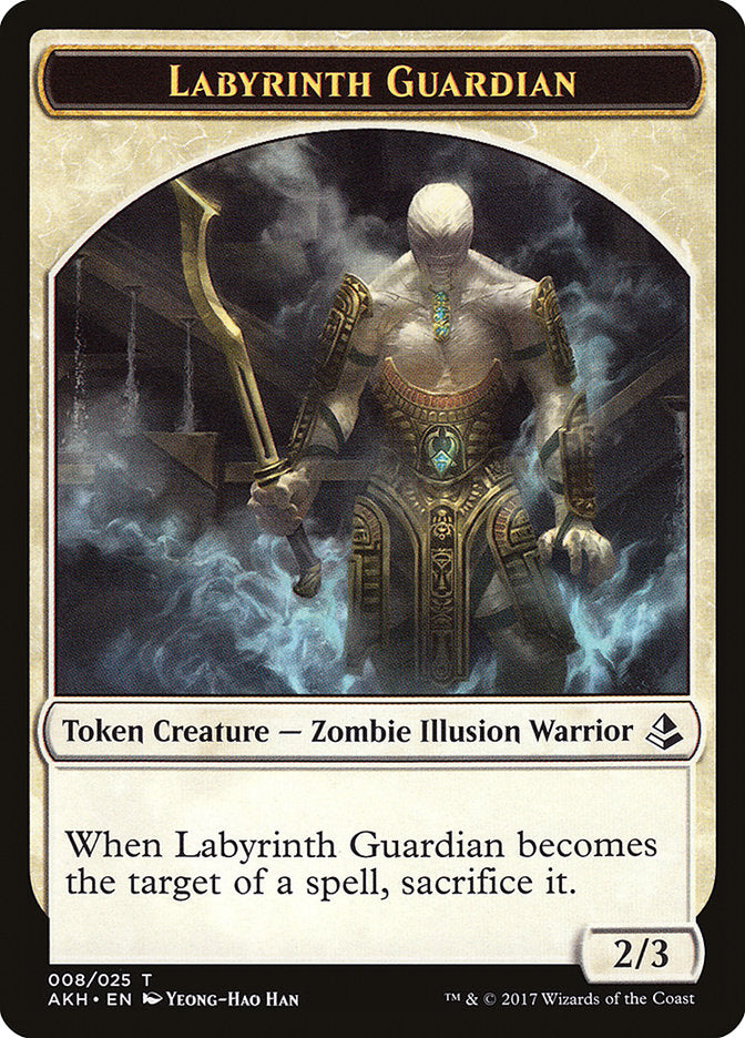 Labyrinth Guardian Token [Amonkhet Tokens] | Silver Goblin