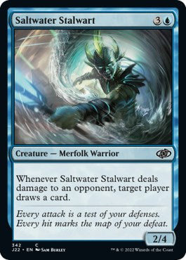 Saltwater Stalwart [Jumpstart 2022] | Silver Goblin