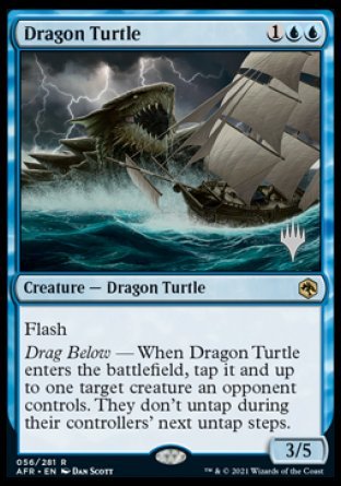 Dragon Turtle (Promo Pack) [Dungeons & Dragons: Adventures in the Forgotten Realms Promos] | Silver Goblin
