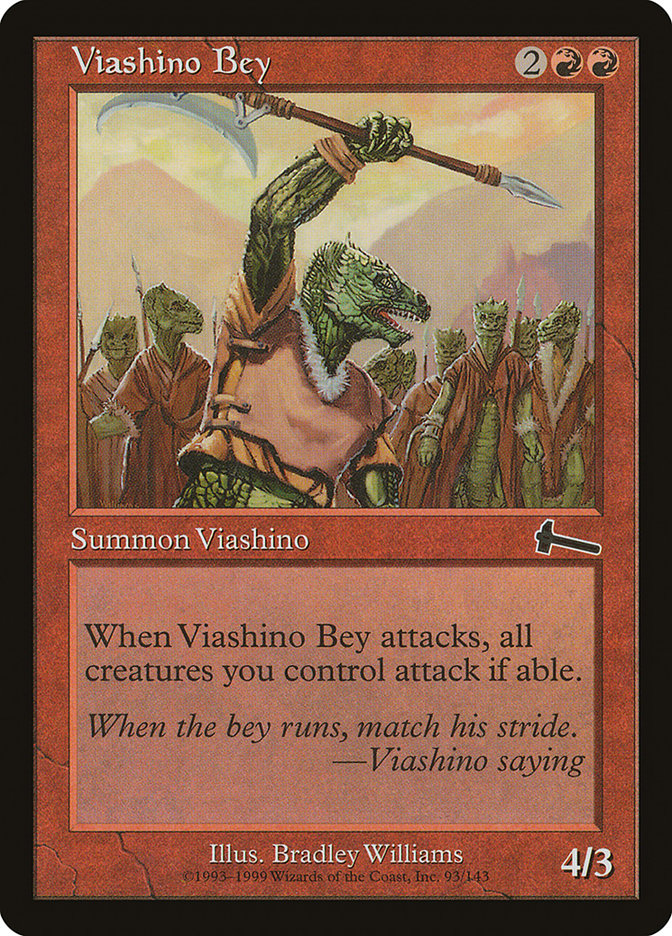 Viashino Bey [Urza's Legacy] | Silver Goblin