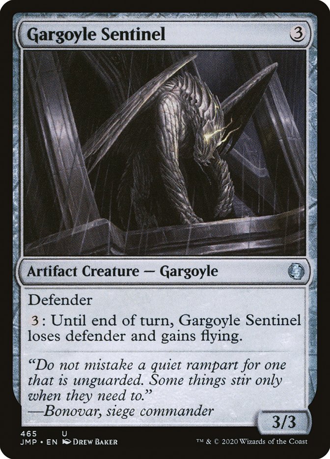 Gargoyle Sentinel [Jumpstart] | Silver Goblin