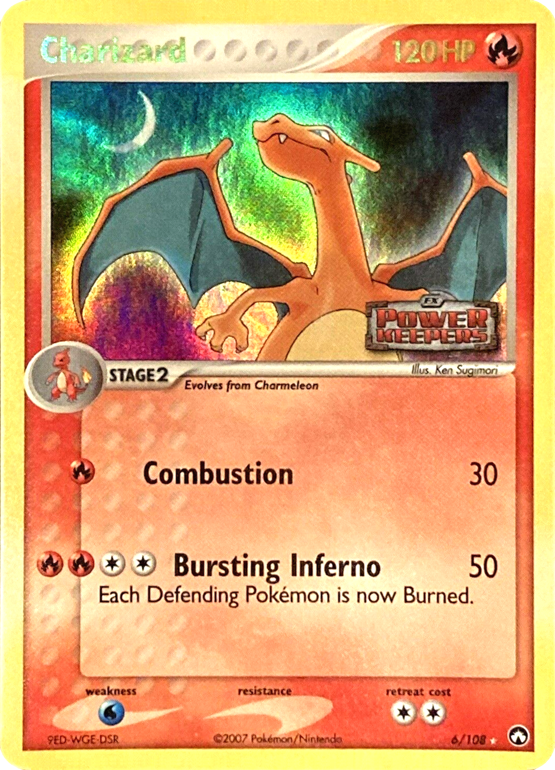 Charizard (6/108) (Stamped) [EX: Power Keepers] | Silver Goblin