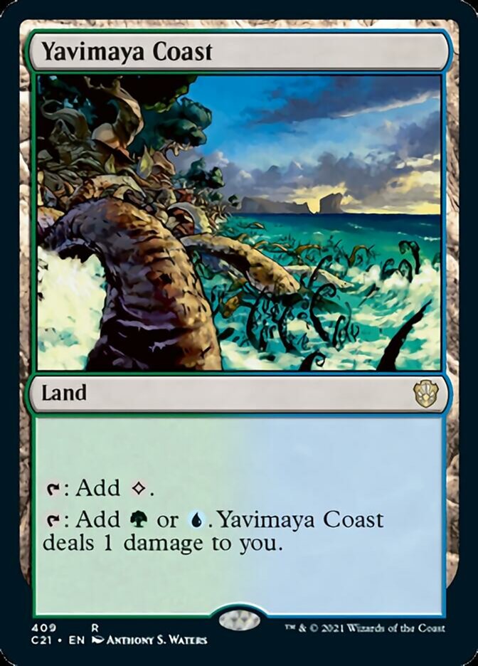 Yavimaya Coast [Commander 2021] | Silver Goblin