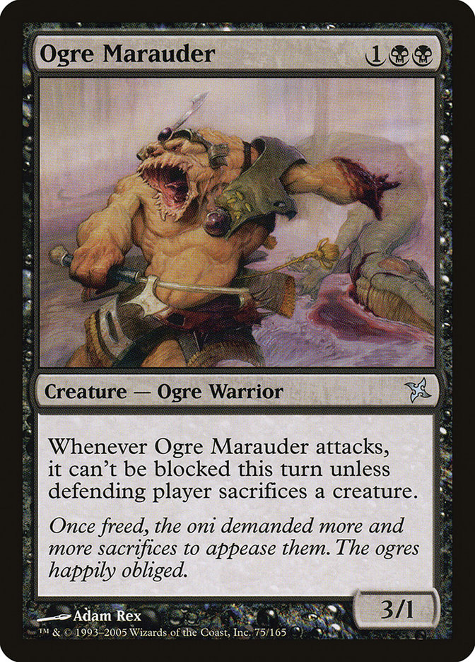 Ogre Marauder [Betrayers of Kamigawa] | Silver Goblin