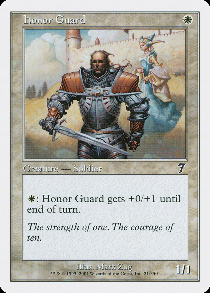 Honor Guard [Seventh Edition] | Silver Goblin
