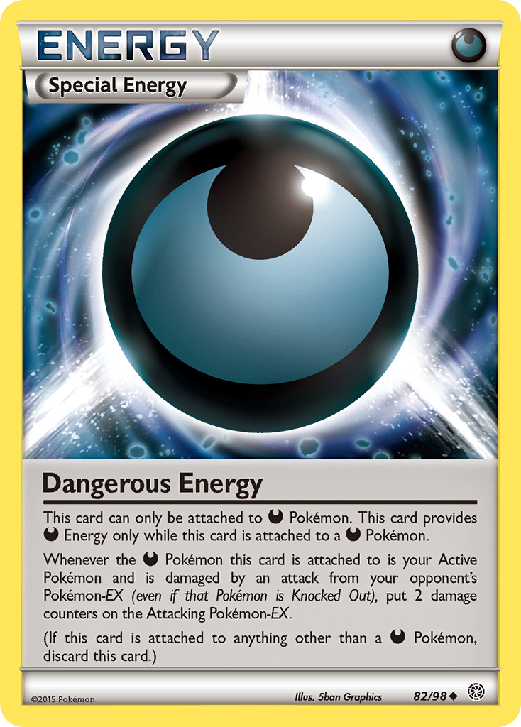 Dangerous Energy (82/98) [XY: Ancient Origins] | Silver Goblin