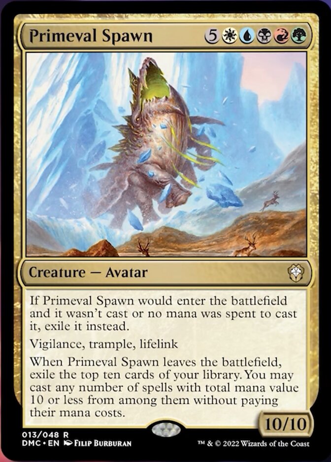 Primeval Spawn [Dominaria United Commander] | Silver Goblin