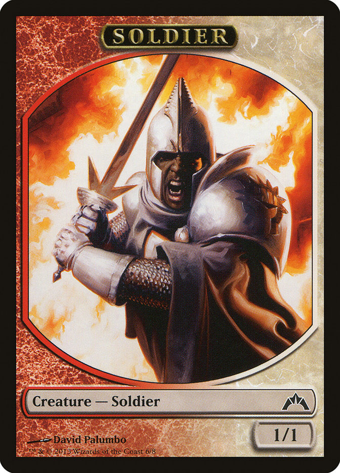 Soldier Token [Gatecrash Tokens] | Silver Goblin