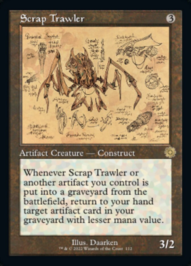 Scrap Trawler (Retro Schematic) [The Brothers' War Retro Artifacts] | Silver Goblin