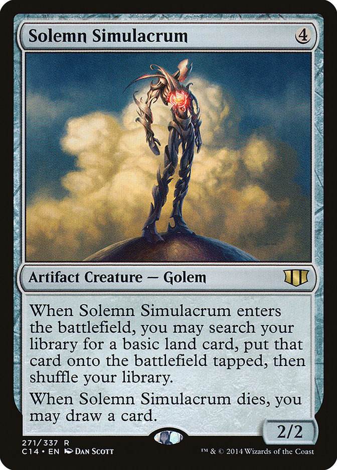 Solemn Simulacrum [Commander 2014] | Silver Goblin
