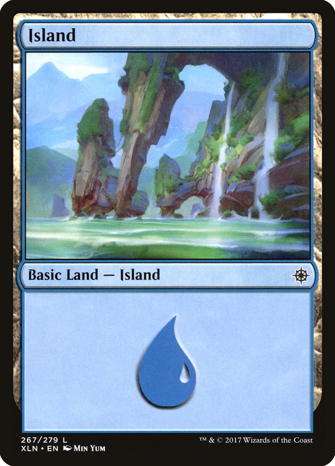 Island (267) [Ixalan] | Silver Goblin
