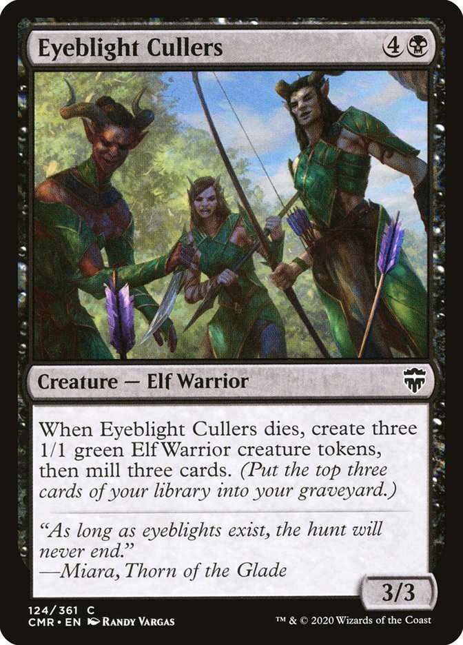 Eyeblight Cullers [Commander Legends] | Silver Goblin
