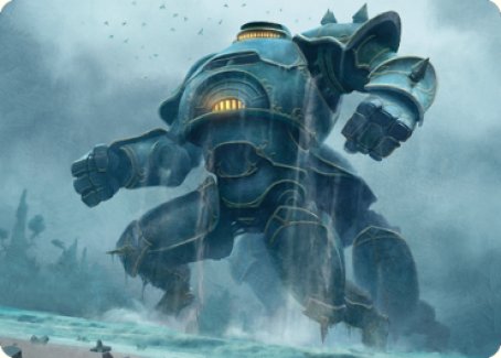 Depth Charge Colossus Art Card [The Brothers' War Art Series] | Silver Goblin