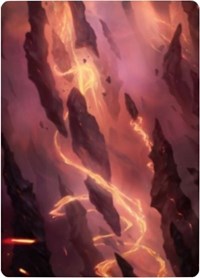 Mountain 1 Art Card [Zendikar Rising Art Series] | Silver Goblin