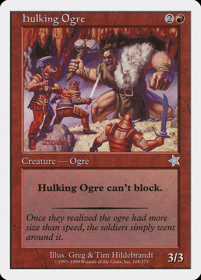Hulking Ogre [Starter 1999] | Silver Goblin