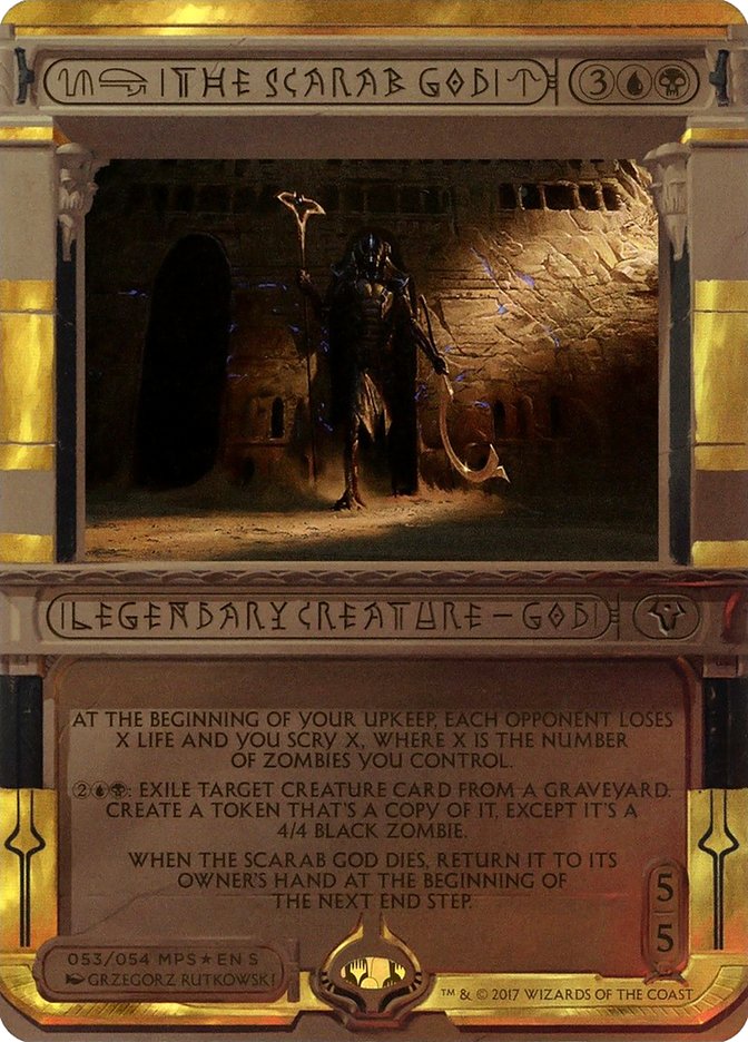 The Scarab God (Invocation) [Amonkhet Invocations] | Silver Goblin