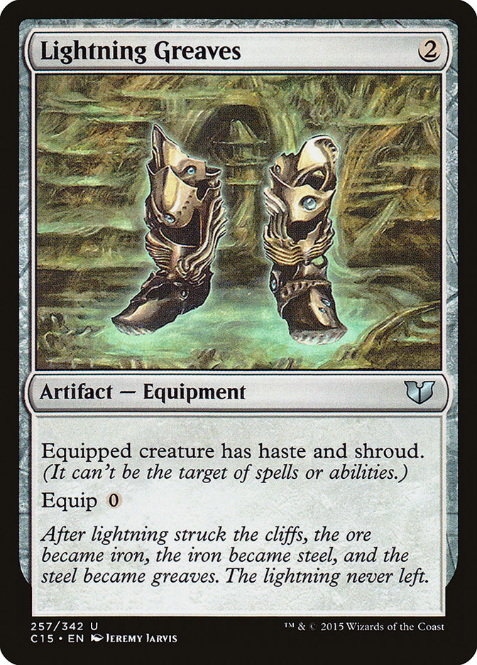Lightning Greaves [Commander 2015] | Silver Goblin