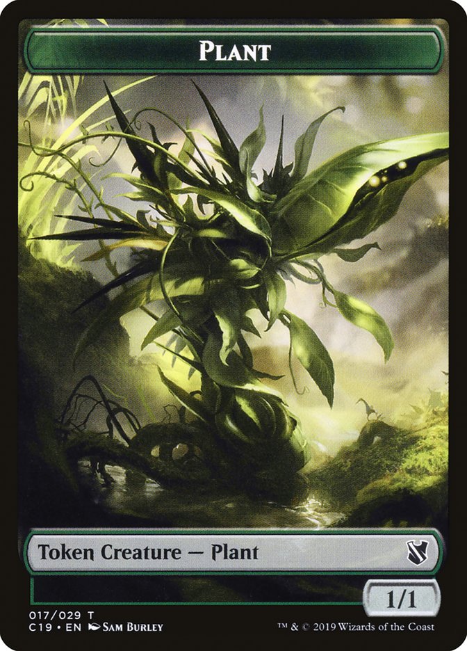 Plant Token [Commander 2019 Tokens] | Silver Goblin