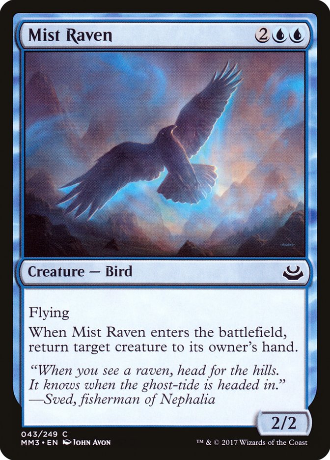 Mist Raven [Modern Masters 2017] | Silver Goblin