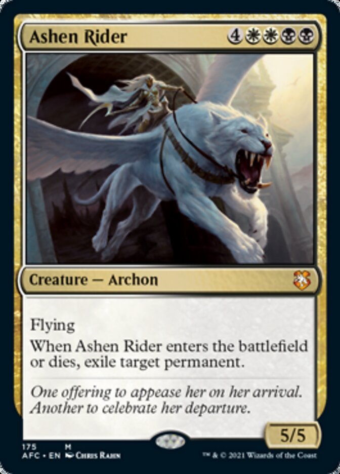 Ashen Rider [Dungeons & Dragons: Adventures in the Forgotten Realms Commander] | Silver Goblin