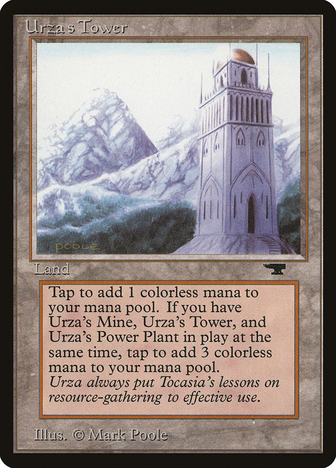 Urza's Tower (Mountains) [Antiquities] | Silver Goblin