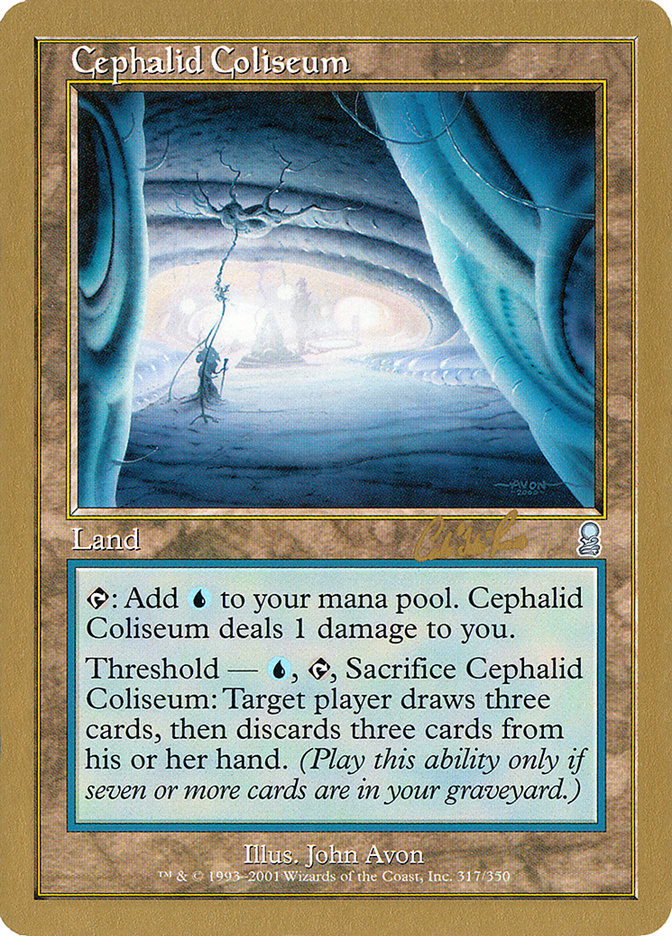 Cephalid Coliseum (Carlos Romao) [World Championship Decks 2002] | Silver Goblin