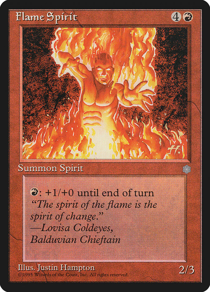 Flame Spirit [Ice Age] | Silver Goblin