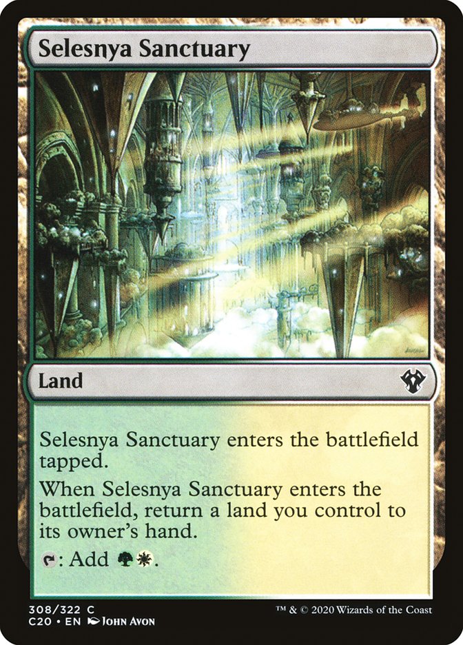 Selesnya Sanctuary [Commander 2020] | Silver Goblin