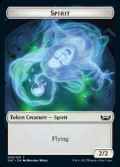 Devil // Spirit Double-Sided Token [Streets of New Capenna Tokens] | Silver Goblin