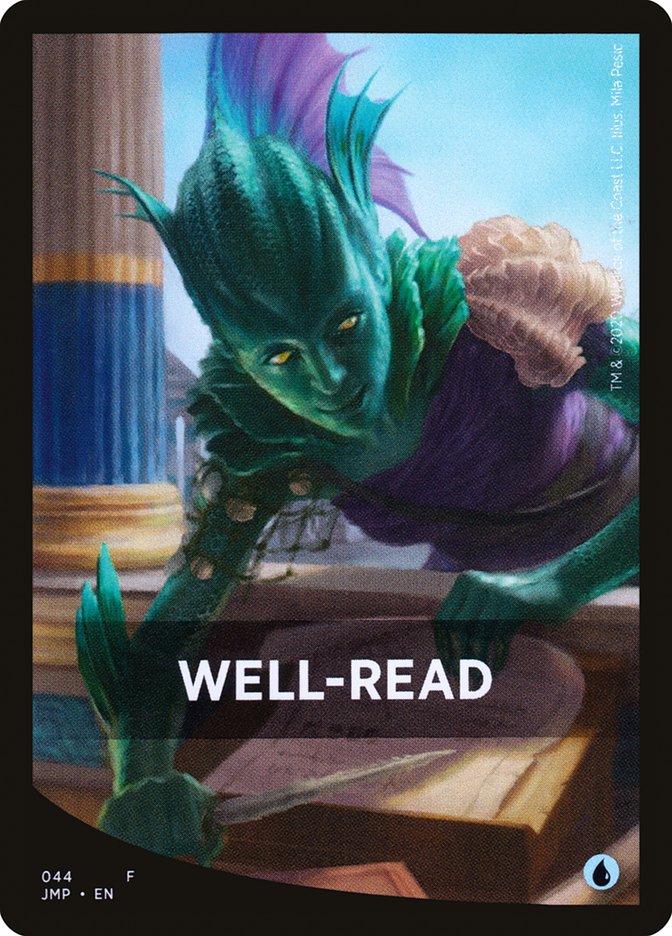 Well-Read [Jumpstart Front Cards] | Silver Goblin