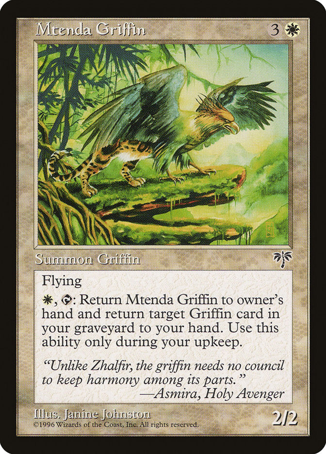 Mtenda Griffin [Mirage] | Silver Goblin