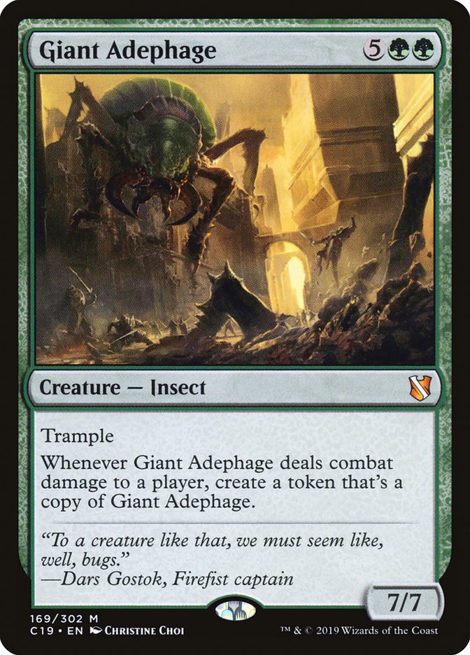 Giant Adephage [Commander 2019] | Silver Goblin