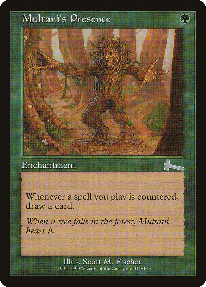 Multani's Presence [Urza's Legacy] | Silver Goblin