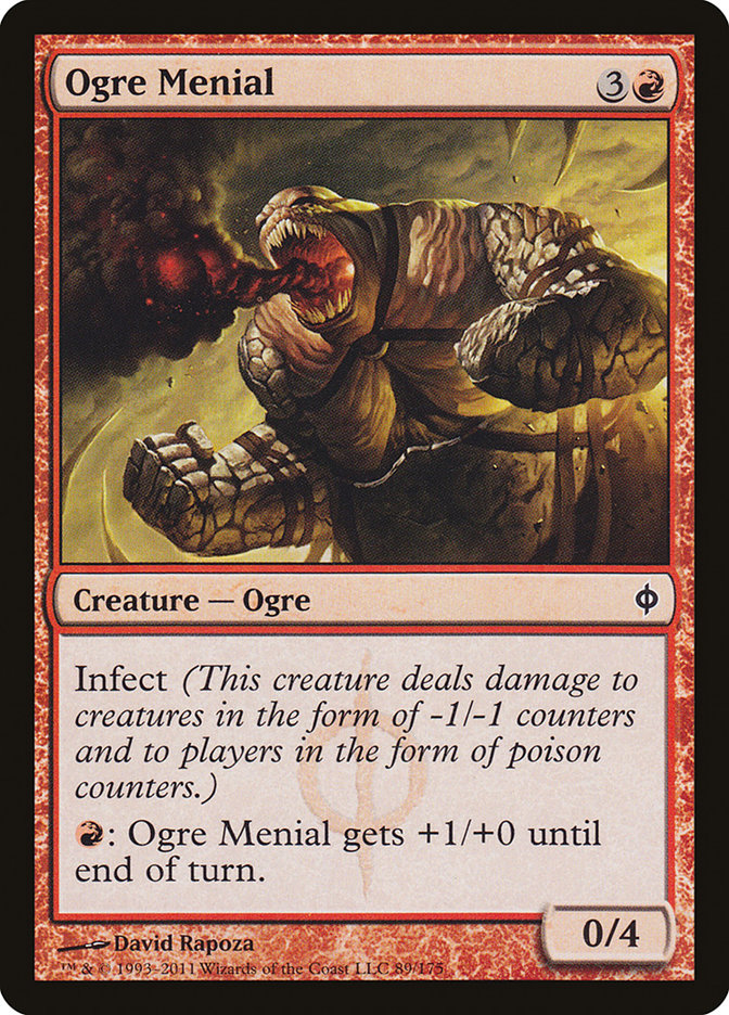 Ogre Menial [New Phyrexia] | Silver Goblin