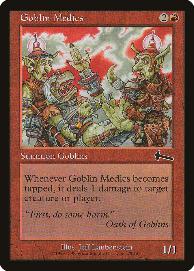 Goblin Medics [Urza's Legacy] | Silver Goblin